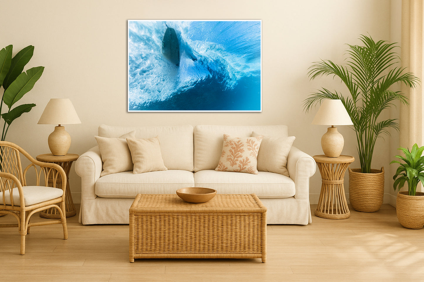 Everything At Once - Blue Tahiti Surfer Photos