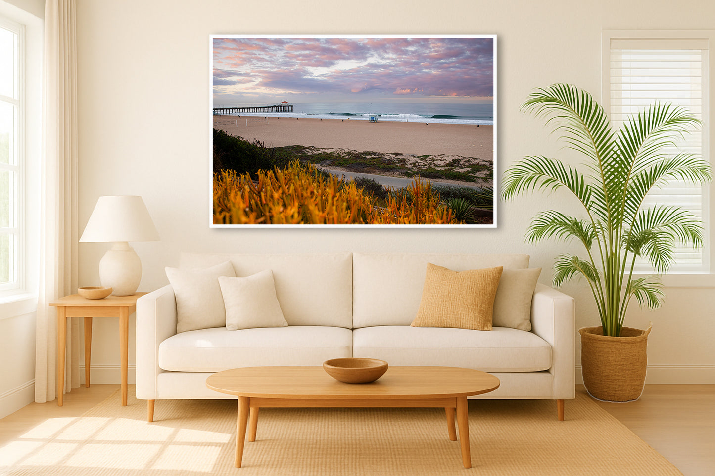 Fall in the South Bay - Red Ocean Wave Photos
