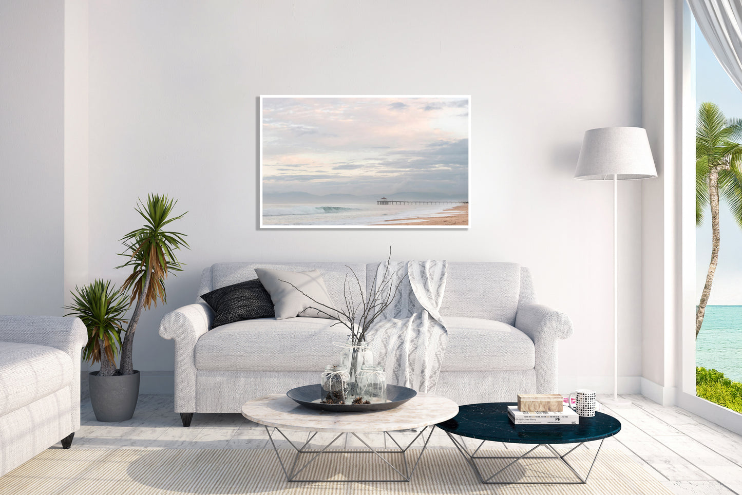 First Rain - Manhattan Beach California Seascape Photos