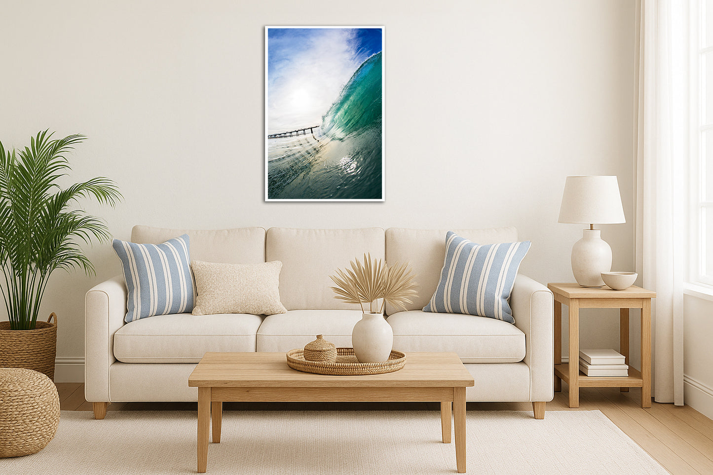 Happy Hour Blues - Hermosa Beach Wave Photos