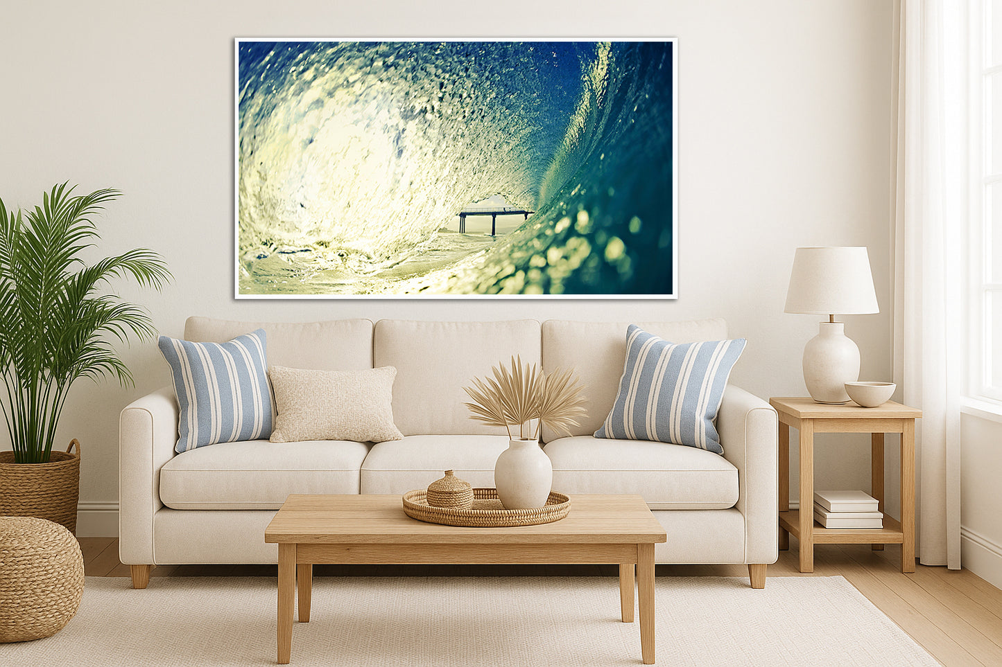 Inside Out - Hermosa Beach California Big Wave Photos