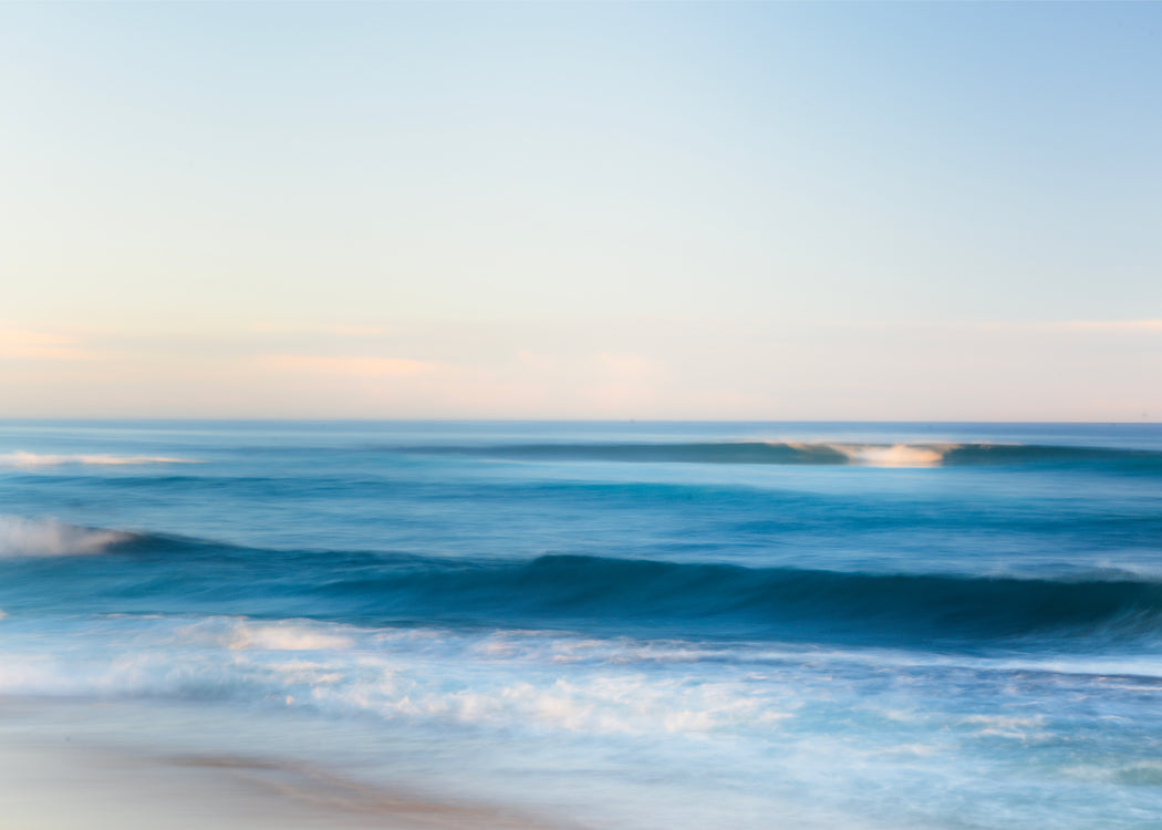 Ke Kai - Matted Print - Abstract Maui Ocean Photos