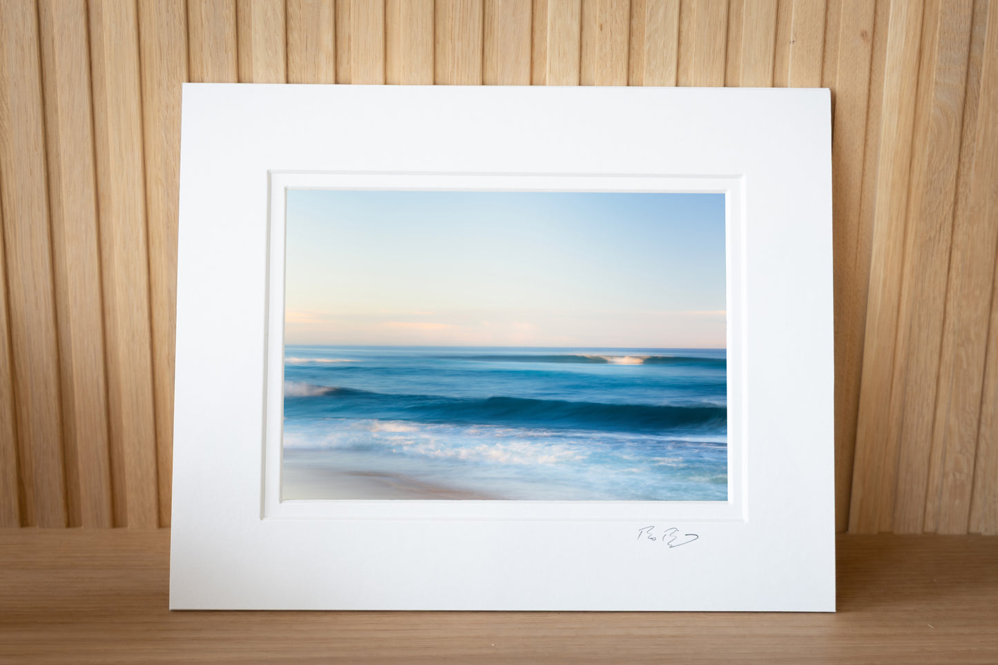 Ke Kai - Matted Print - Abstract Maui Ocean Photos