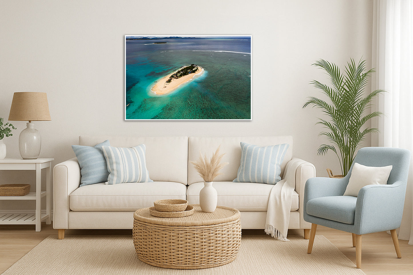 Land Ho - Yasawa Islands Fiji Aerial Island Photos