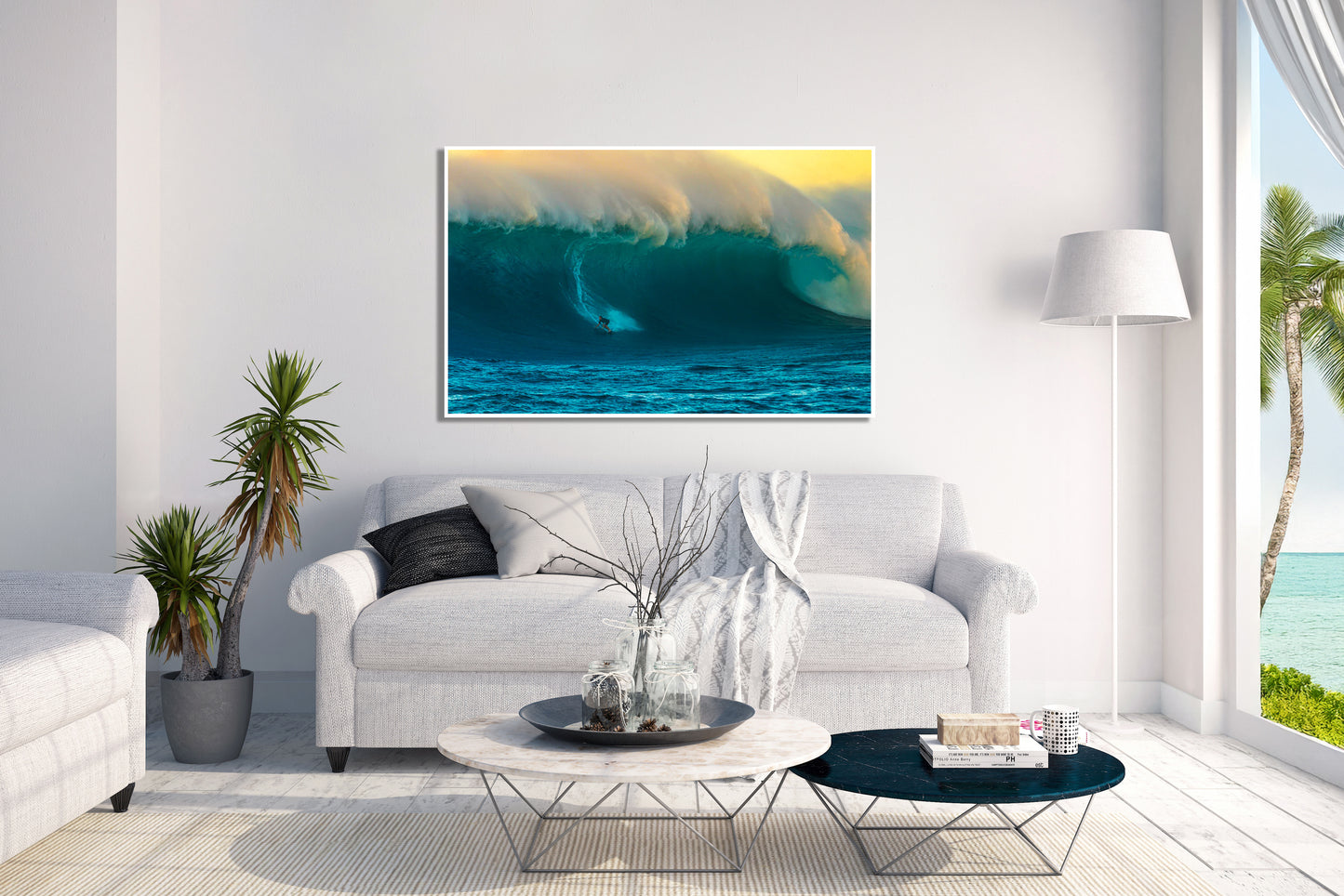 Last One Standing - Kai Lenny Surfing Jaws Photos