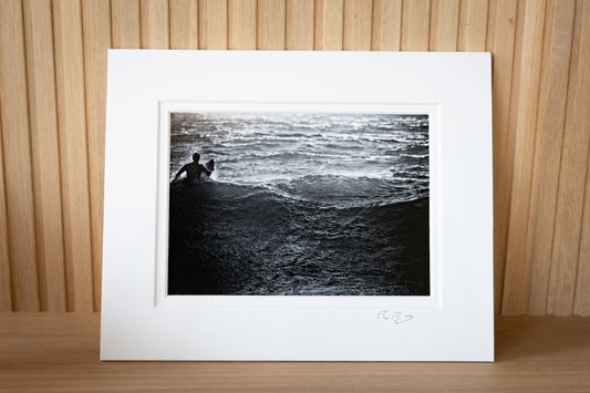 Over the Top - Matted Print - Manhattan Beach Surf Photos