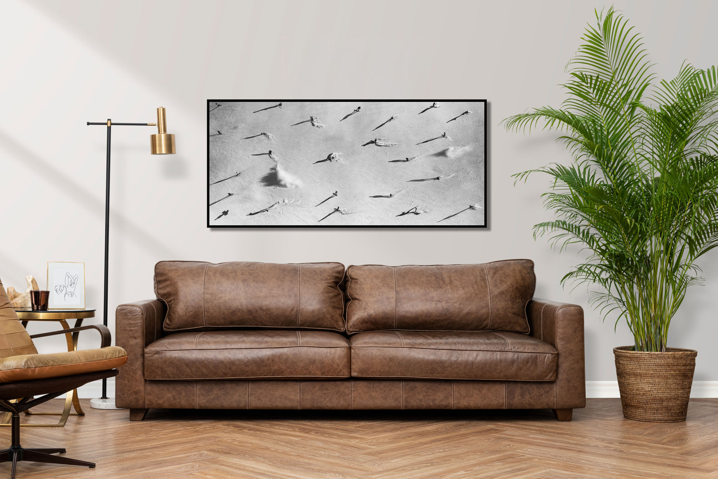 Packed Powder - Skiing Group Packed Powder Snow Photos