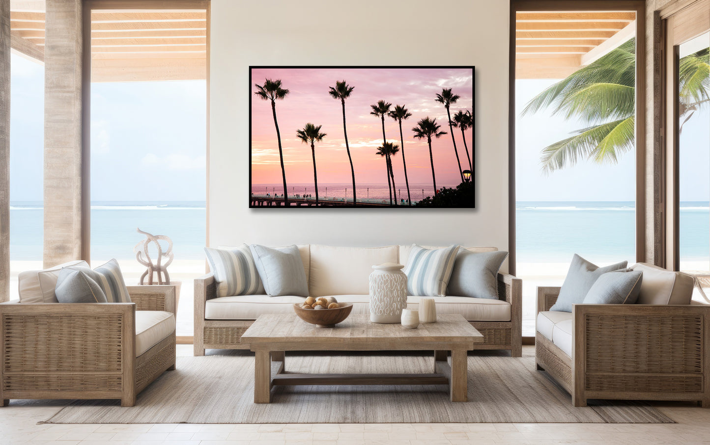 Palms Way - Manhattan Beach Palm Tree Photos