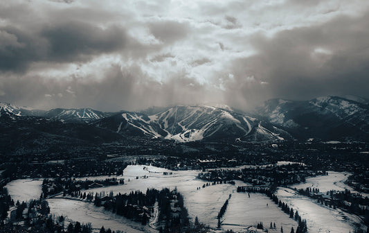 Snow Again - Park City Utah Snowy Landscape Photos