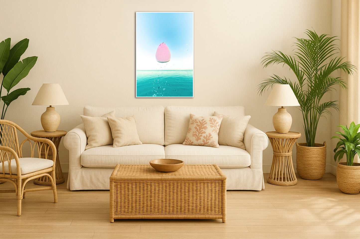 Pink Floyd - Pink Surfboard In The Air Photos