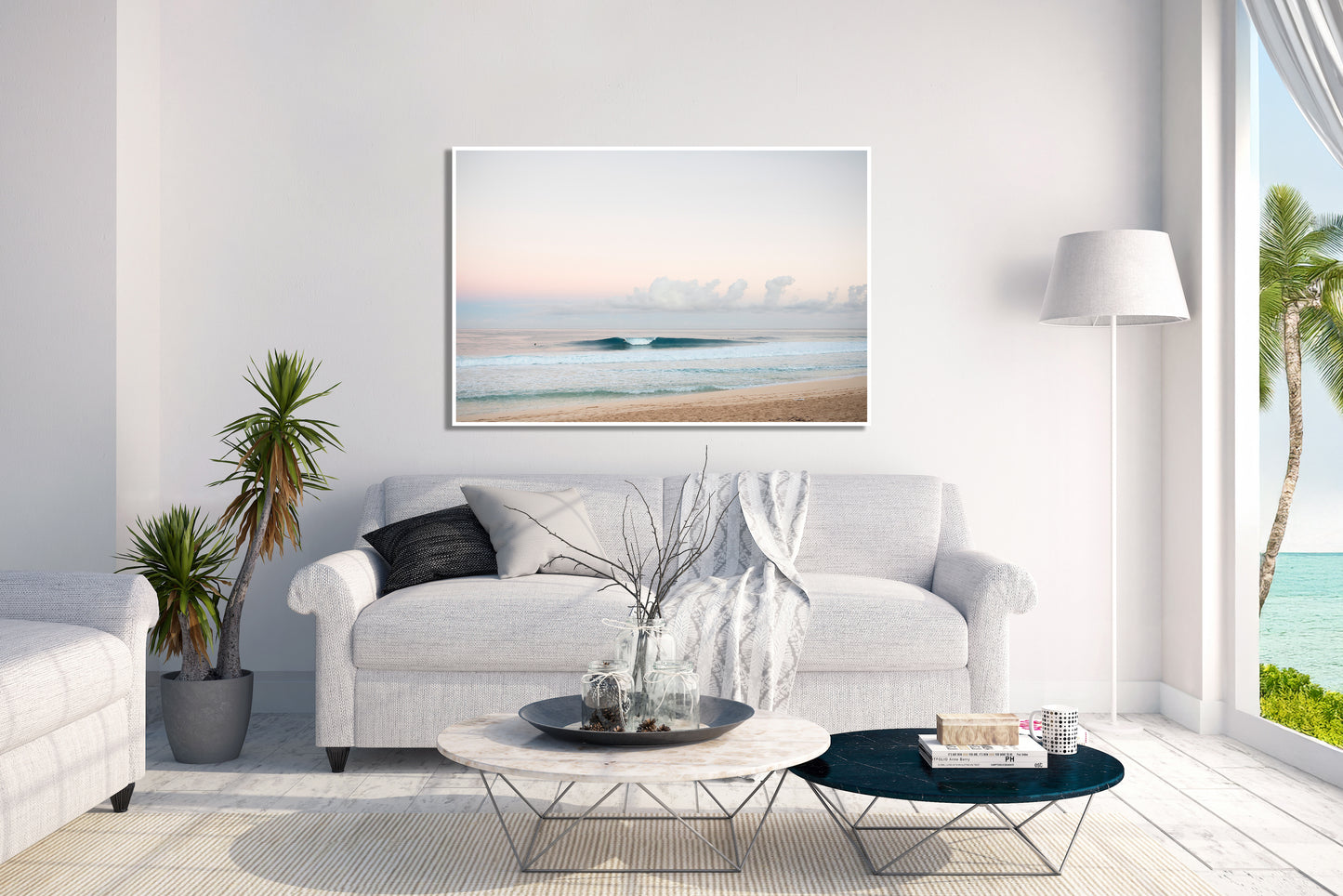 Pipe A Frame - North Shore Pipe Pastel Photos