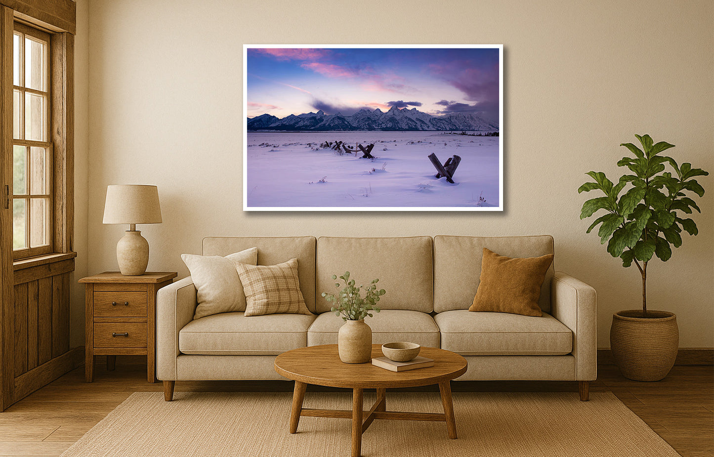 Purple Mountain Majesty - Wyoming Mountains Photos