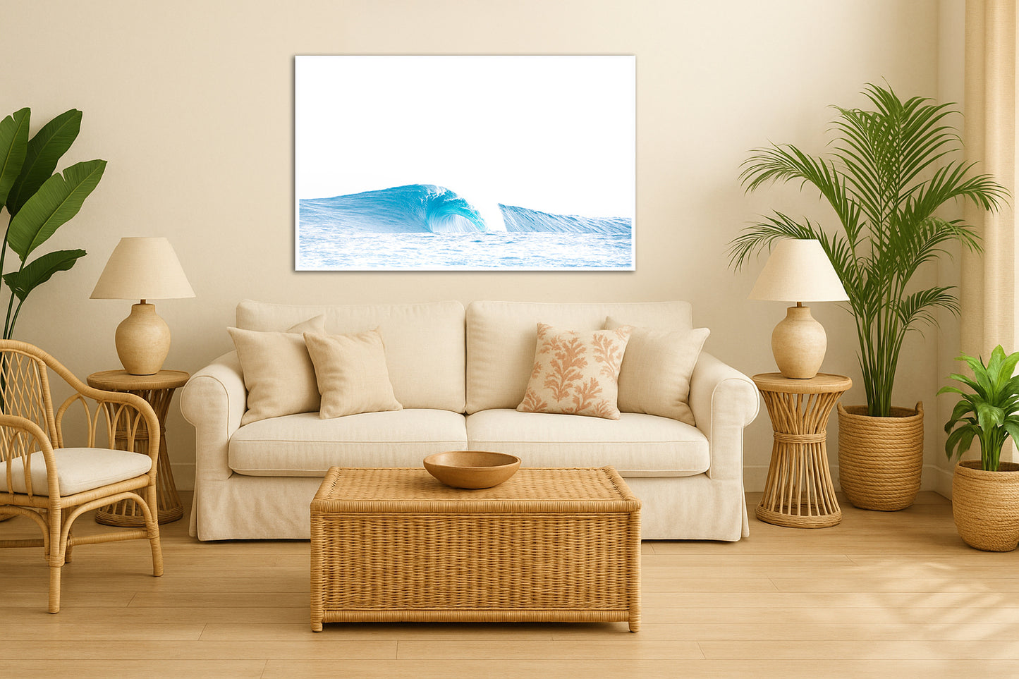 Shallow Water- Tahiti Wave Photo