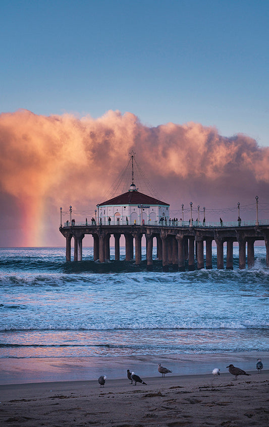 Storm Cloud - Manhattan Beach Pier Photos
