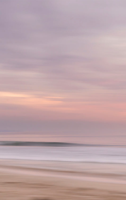 Sunset Blur - Manhattan Beach Sunset Photos