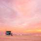 Sundown Station - Manhattan Beach Lifeguard Tower Photos