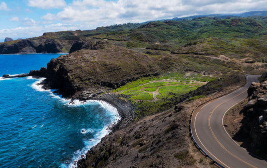Winding Blue - Photos of Maui