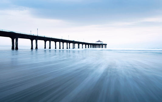 Aerial Manhattan Beach Sea Level Photos