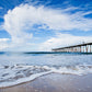 Beautiful Clouds over Hermosa Beach Pier Photos