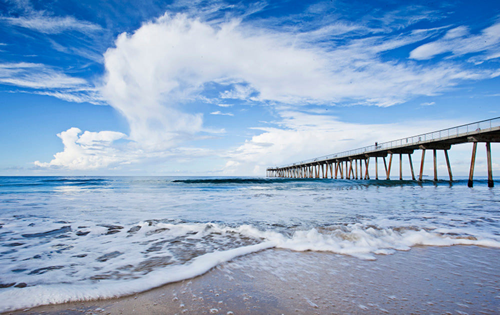 Beautiful Clouds over Hermosa Beach Pier Photos