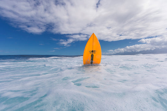 A Question Of Time - Tahiti Surf Board Photo