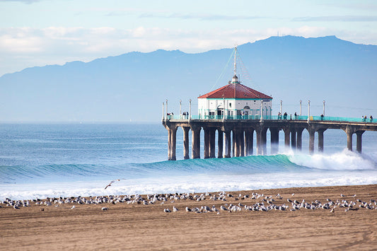 California Beach Pier Tower  Photos