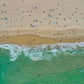 California Beach Sunbathers Aerial Photos