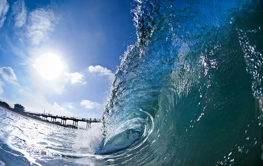 Hermosa Beach Big Wave Photos