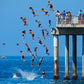 Hermosa Beach California Pier Jumpers Photos