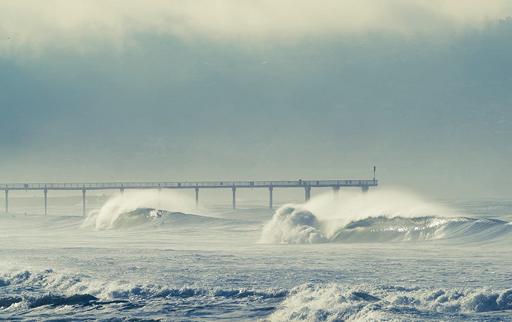 Hermosa Beach Waves Storm Photos