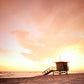 Lifeguard Tower Beach Sunset Photos