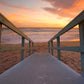 Lifeguard Tower Entrance Sunset Photos