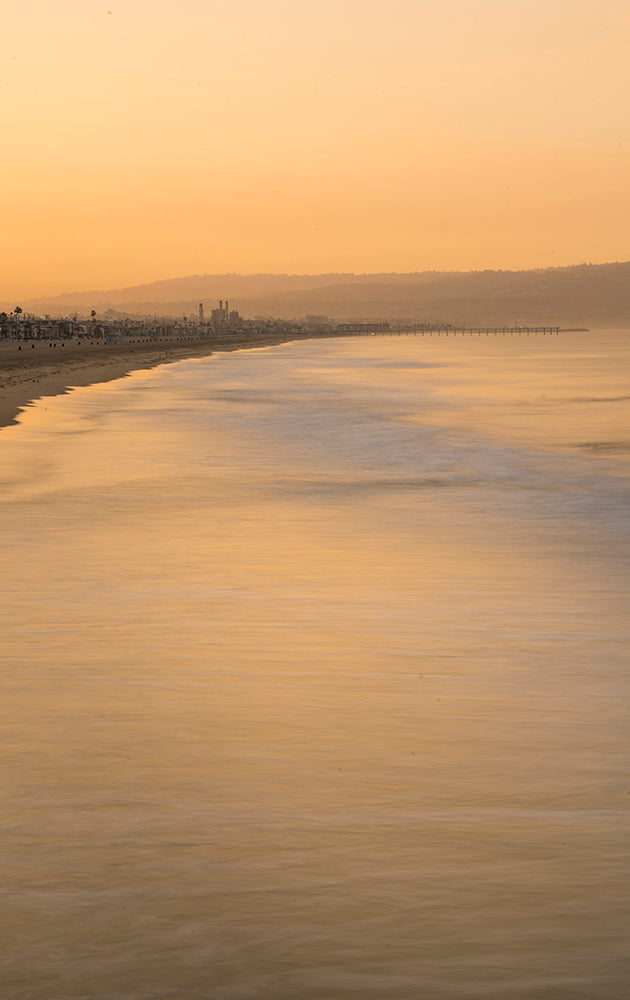 Manhattan Beach Orange Surf Photos