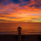 Manhattan Beach Pier Aerial Sunset Photos