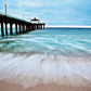 Manhattan Beach Pier Blur Wave Photos