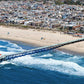 Manhattan Beach Piers Aerial Photos