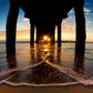 Manhattan Beach Under Pier Photos
