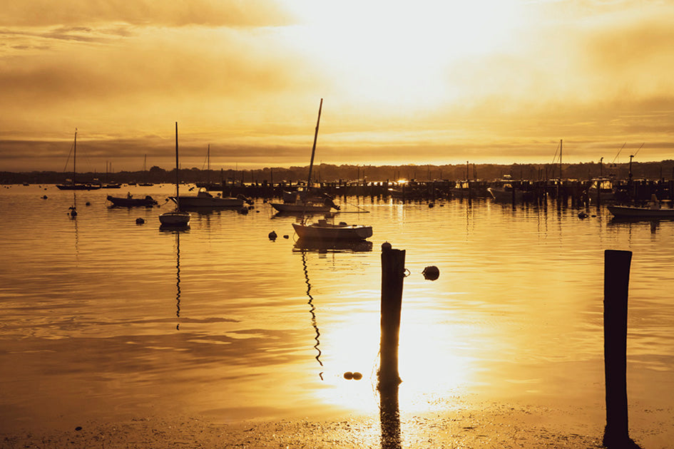 Nantucket Sailboats Dusk Photos