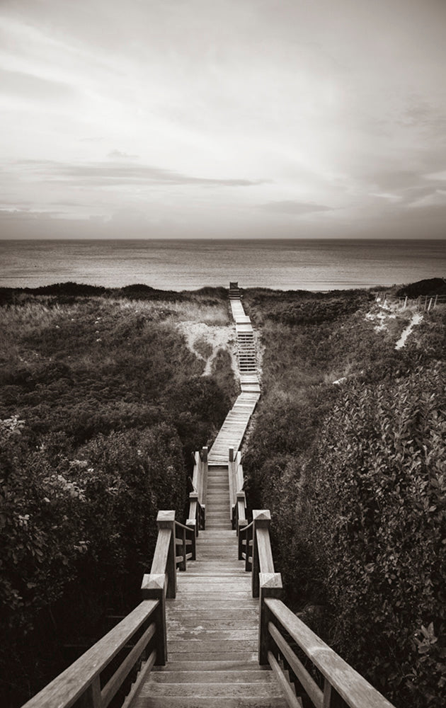 Nantucket Stairs to Shore Photos