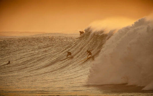 North Shore Oahu Pipe Surfers Photos