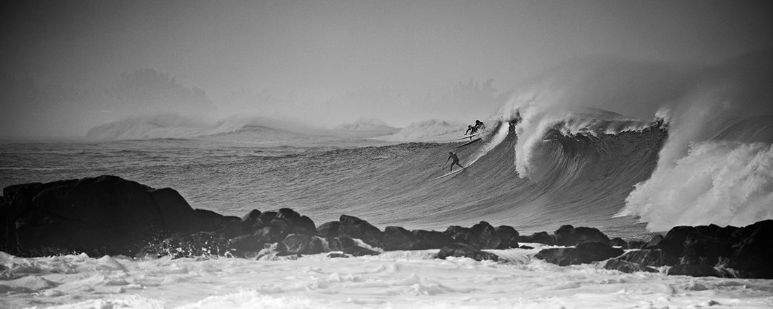 Oahu Big Wave Surfing Photos