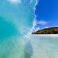 Oahu Hawaii Blue Wave Photos