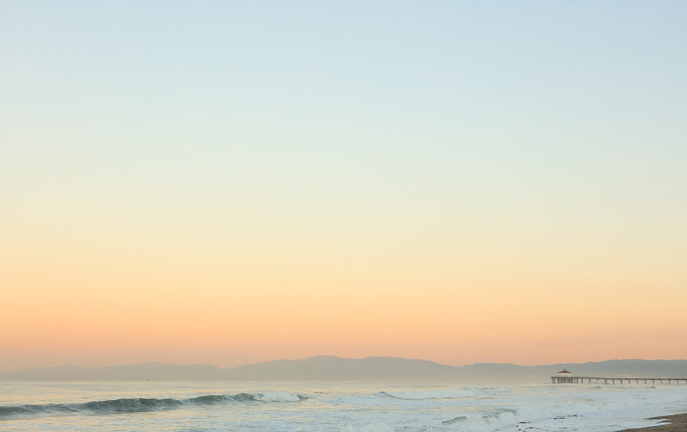 Pastel  Painterly Beach Sea Sky Photo Photos