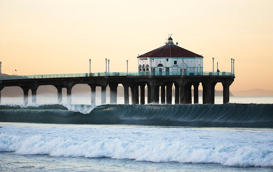 Pier Tower Wave Photos