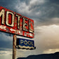 Route 66 Sign Motel Pool  Photos