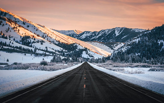 Sun Valley Mountain Highway Photos