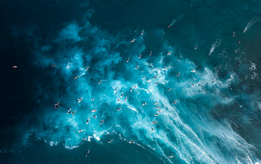Wash Through - Hawaii Pipeline Surfing Photos