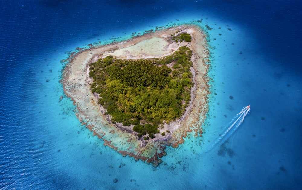 Tahiti Island Aerial  Photos