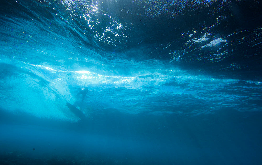 Tahiti Underwater Surf Photos
