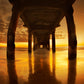 Under Pier at Dusk Photos